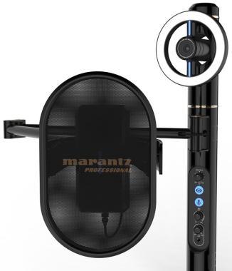 Marantz Pro Turret videó streaming rendszer, broadcast, fullHD, USB mikrofon, 48kHz/16bit, LED lámpa