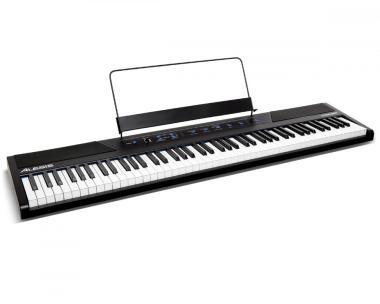 Alesis CONCERTXEU Alesis Concert digitális zongora, 88 billentyű, félig súly. b, 10 hang, 20W hangszóró, USB-MIDI