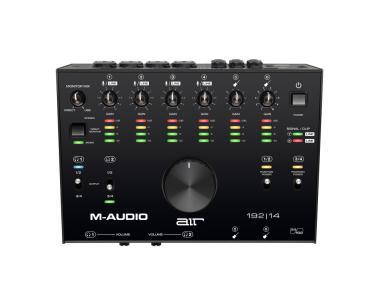 M-Audio rozhraní, 8-in/4-out, 24-bit/192 kHz, USB-C, MIDI