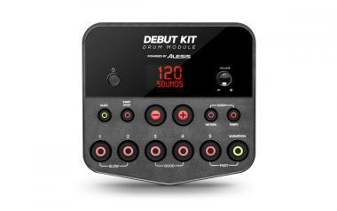 Alesis DEBUTKITXEUK Alesis Debut Kit elektromos dobszett, 120 hang, 7 trigger, Mesh, dobszék, fejhallgató