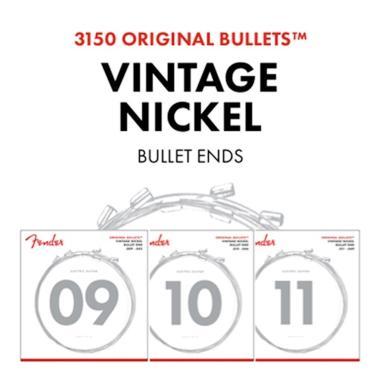 Fender Original Bullet 3150L, nikkel, 9-42, elektromos gitár húrkészlet