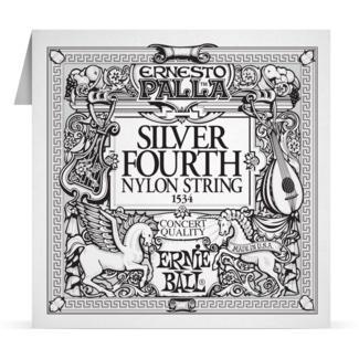 Ernie Ball 1534 Klasszikus gitár szálhúr, Ernesto Palla Silver Fourth Nylon, Nylon mag/ezüstözött réz, 30