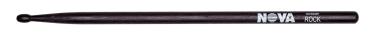 Vic Firth NROCKB hickory dobverő, ovális fejtípus, hossz: 422,3mm - átmérő: 16mm, fekete szín, NOVA imprint