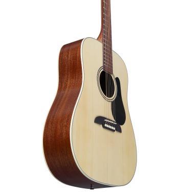 Alvarez RD26 akusztikus gitár, dreadnought forma, lucfenyő fedlap, fényes natúr színben, tokkal