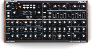 Novation Peak nyolcszólamú polifonikus szintetizátor