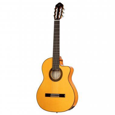Ortega RCE270FT klasszikus flamenco gitár,4/4-es, fishman elektronika, tartozék tok