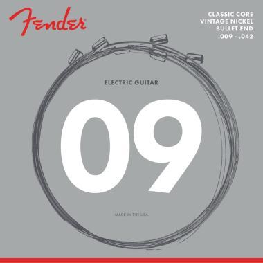 Fender Classic Core, 3155L, Vintage Nickel, Bullet Ends, nikkel, 9-42, elektromos gitár húrkészlet