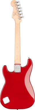 Squier Mini Stratocaster, babér fogólap, Dakota Red, elektromos gitár