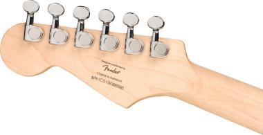 Squier Mini Stratocaster, babér fogólap, Dakota Red, elektromos gitár
