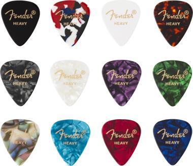 Fender 351 Shape, celluloid, Heavy 12db-os pengető szett
