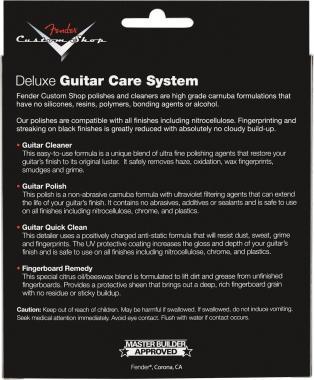 Fender Custom Shop Deluxe, 4db-os gitárápoló szett