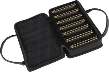 Fender Blues DeVille Harmonica, 7db-os szájharmonika szett tokkal