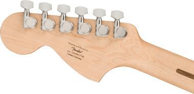 Squier Affinity Series Stratocaster HH, babér fogólap,fekete koptató,Olympic White, elektromos gitár
