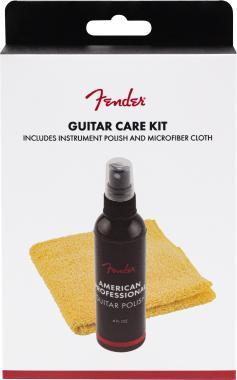 Fender Polish and Cloth Care Kit, gitárápoló és törlőkendő szett