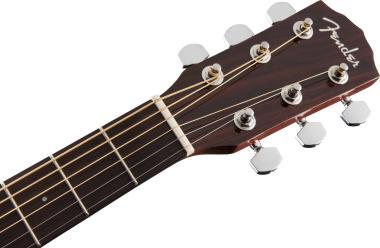 Fender CC-140SCE Concert, diófa fogólap, natúr, tokkal, elektro-akusztikus gitár