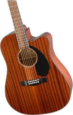 Fender CD-60SCE Dreadnought, diófa fogólap, mahagóni, elektro-akusztikus gitár