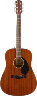 Fender Dreadnought akustická kytara, mahagon, ořechová hmatník