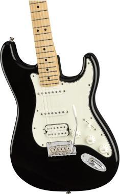 Fender Player Stratocaster HSS, juhar fogólap, fekete, elektromos gitár
