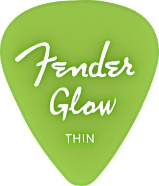 Fender Glow In The Dark 351 Picks, 12 db-os sötétben világító pengető szett
