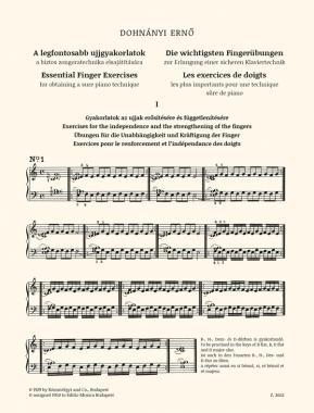 EMB 2652 A legfontosabb ujjgyakorlatok - kotta
