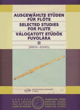 EMB 8592 Válogatott etűdök fuvolára 2. - kotta