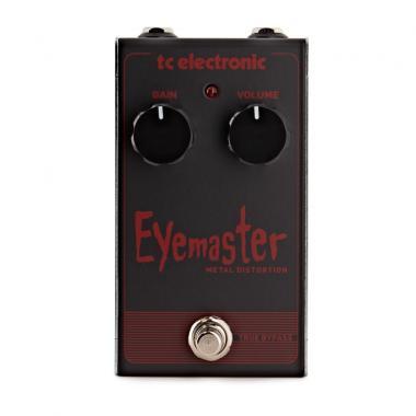 TC Electronic EYEMASTER METAL DISTORTION metal torzító pedál, analóg áramkörrel