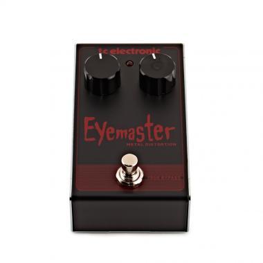 TC Electronic EYEMASTER METAL DISTORTION metal torzító pedál, analóg áramkörrel