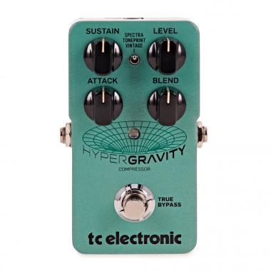 TC Electronic HyperGravity Compressor TonePrint kompatibilis kompresszor gitár/basszusgitár pedál