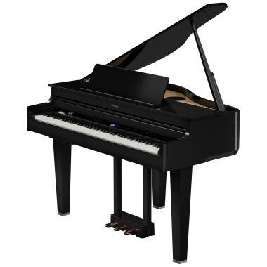 Roland digitální koncertní klavír, lesklá černá