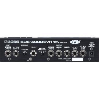 BOSS SDE-3000EVH Dual Digital Delay EVH Signature effekt, Eddie Van Halen hangzás