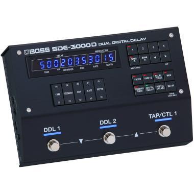 BOSS SDE-3000D BOSS Dual Digital Delay effekt pedál, SDE-3000
