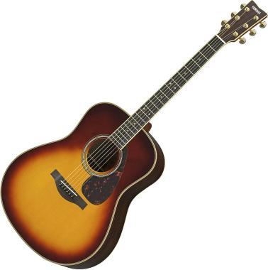 Yamaha elektro-akustická kytara LL16 ARE BS, koncertní typ