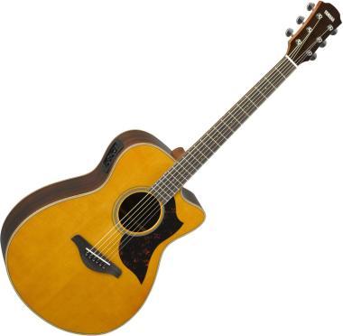 Yamaha elektroakustická kytara AC1R II ARE, vintage přírodní, dreadnought