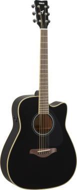 Yamaha FGC-TA TransAcoustic Black elektro-akusztikus gitár
