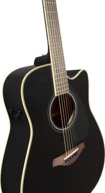 Yamaha FGC-TA TransAcoustic Black elektro-akusztikus gitár
