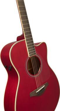 Yamaha FSC-TA TransAcoustic Ruby Red elektro-akusztikus gitár