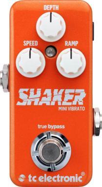 TC Electronic Shaker Mini Vibrato TonePrint kompatibilis ultra-kompakt vibrato pedál