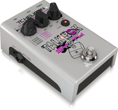 TC Helicon Talkbox Synth Studio-Quality Stompbox for Guitar Talkbox Effects and Vocal Tone Polishing