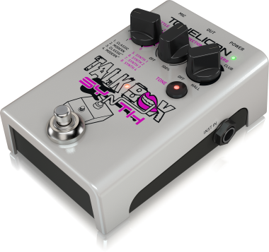 TC Helicon Talkbox Synth Studio-Quality Stompbox for Guitar Talkbox Effects and Vocal Tone Polishing