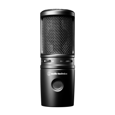 Audio-Technica AT-AT2020USBX Audio-Technica AT2020USBX merőleges tengelyű, kardioid kondenzátor stúdiómikrofon, USB és fejhallgat