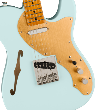 Squier Classic Vibe 60s Telecaster Thinline, juhar fogólap, Sonic Blue szín, elektromos gitár