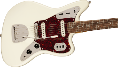 Squier Classic Vibe 60s Jaguar, jávor fogólap , Olympic White szín, elektromos gitár