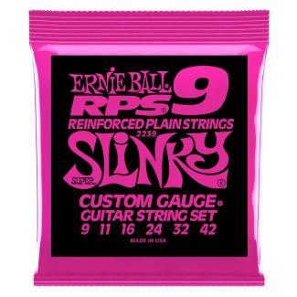 Ernie Ball 2239 Super Slinky RPS Nickel Wound Electric Guitar Strings - 9-42 Gauge