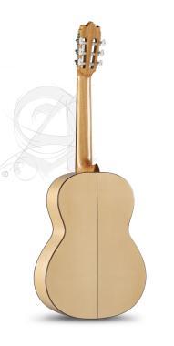 Alhambra ALH-3F G + case Gitár 3 F Tömör lucfenyő, fügefa, indiai rózsafa fogólap, átlátszó pickguard, tokkal
