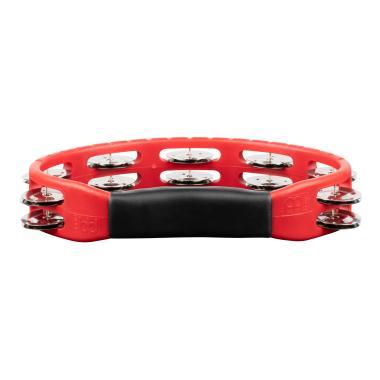 Meinl HTMT1R tamburin, dupla soros, piros színben