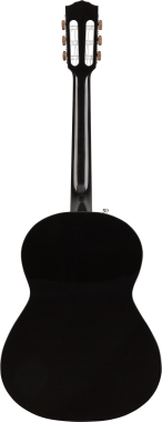 Fender CN-60S Concert Black klasszikus gitár, fekete