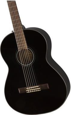 Fender CN-60S Concert Black klasszikus gitár, fekete