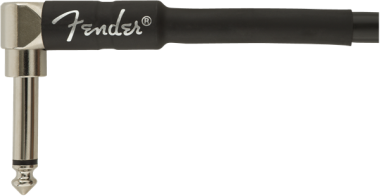 Fender Professional Series, 5,5 m, egyenes-pipa gitárkábel,fekete