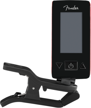 Fender Original Tuner, csíptetős hangoló, Fiesta Red szín