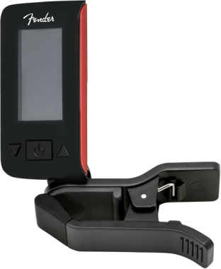 Fender Original Tuner, csíptetős hangoló, Fiesta Red szín